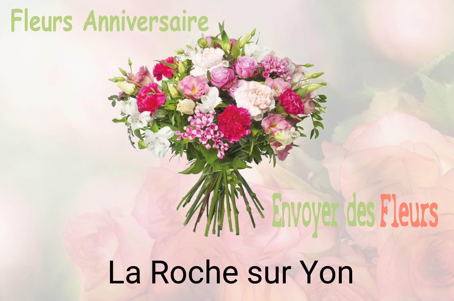 Bouquet de fleurs d’anniversaire livré à La Roche-sur-Yon