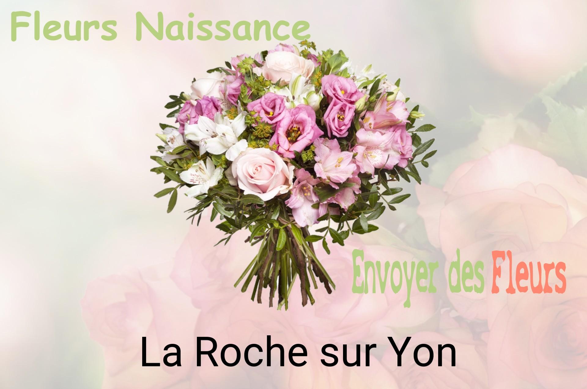 Bouquet de fleurs de naissance livré à La Roche-sur-Yon