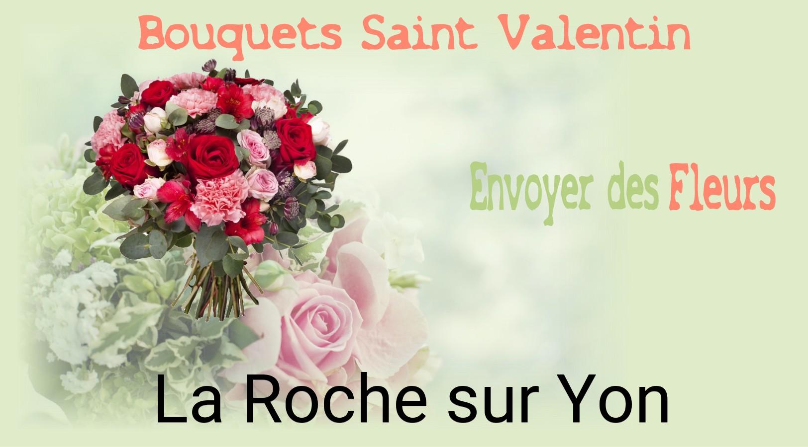 Roses de Saint-Valentin livrées à La Roche-sur-Yon